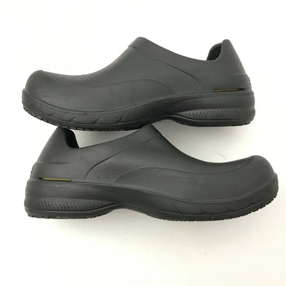 Tredsafe Unisex Black Rubber Non Slip Shoes W7 M6 - Picture 4 of 7